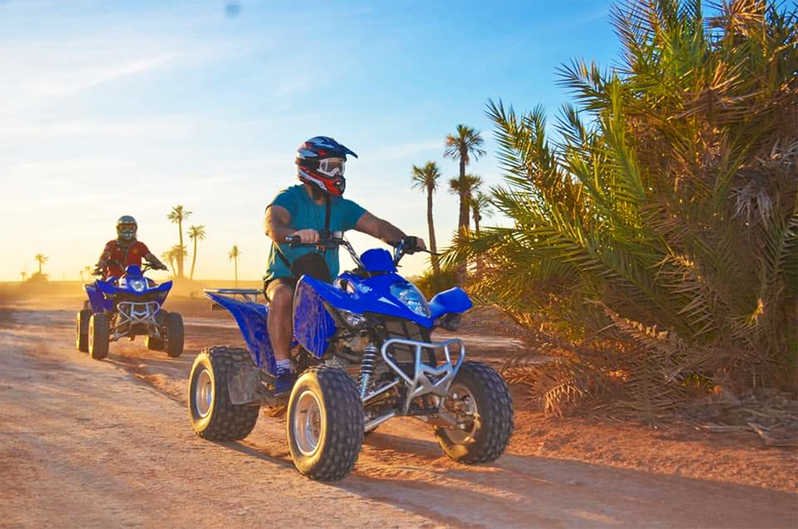 Quad bikes in the Palmeraie