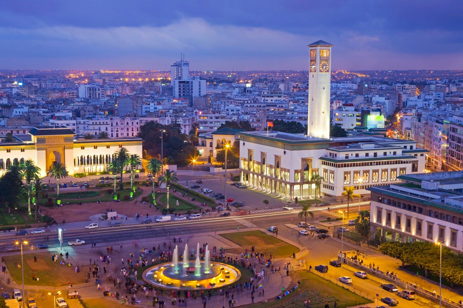 Place Mohammed V in Casablanca