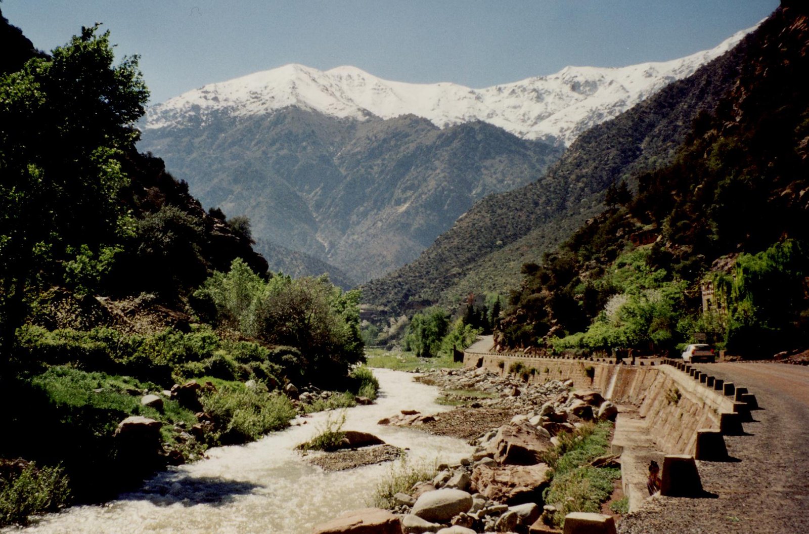 Waterfalls in the Ourika Valley